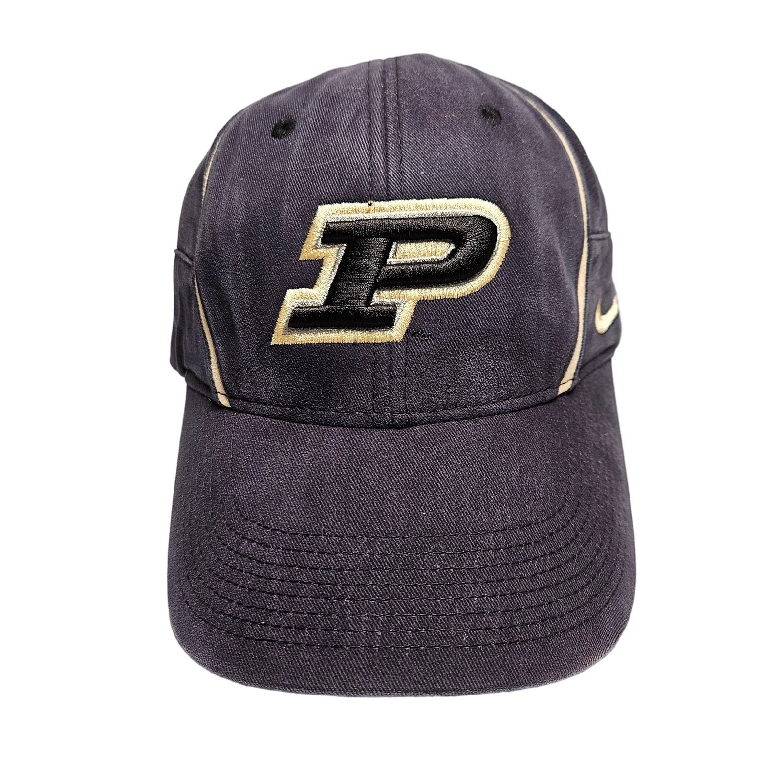 Nike Team Purdue Hook/Loopback Cap, Size Adjustable